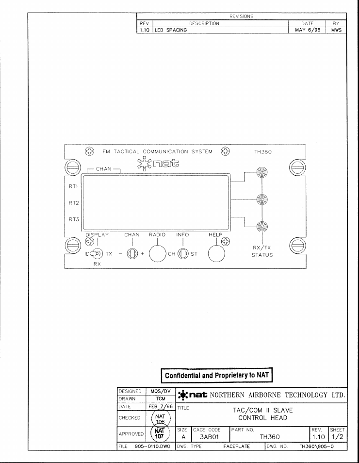 Faceplate | Spectra Logic TAC/COM SERIES User Manual | Page 43 / 107