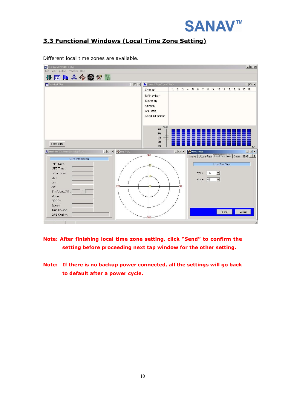 San Jose Navigation SANAV FV-M7 User Manual | Page 10 / 26