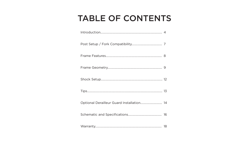 Specialized Enduro 6 User Manual | Page 3 / 22