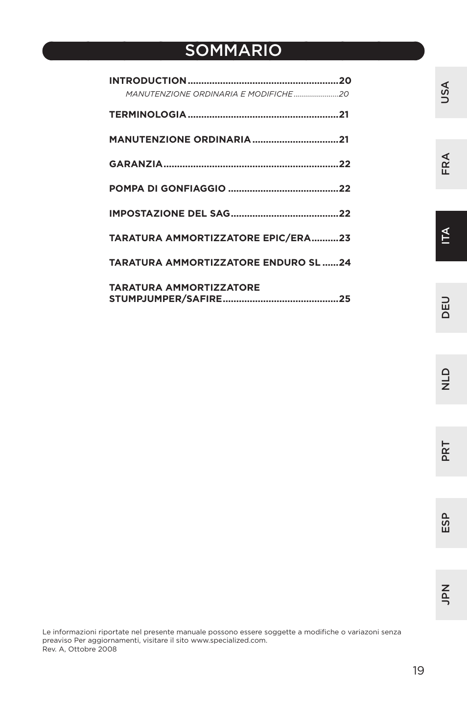 Specialized AFR Rear Shock ENDURO SL User Manual | Page 19 / 72