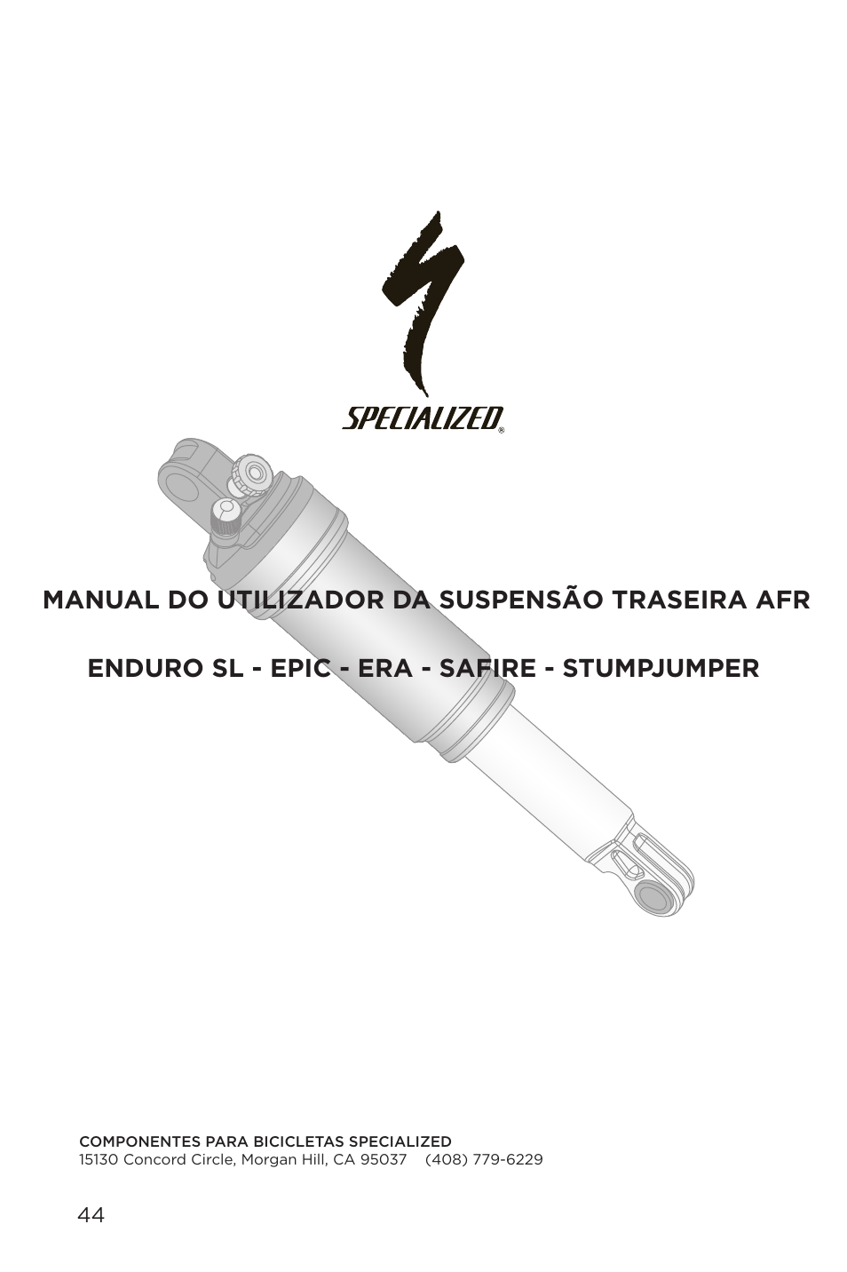 Specialized AFR Rear Shock ENDURO SL User Manual | Page 44 / 72