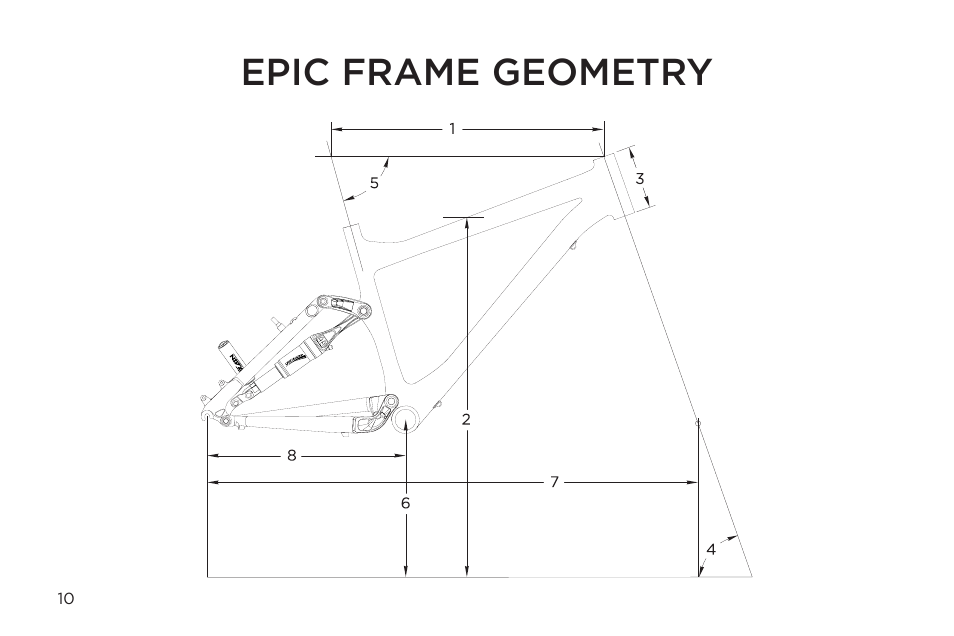 Epic frame geometry | Specialized Roll X User Manual | Page 10 / 20