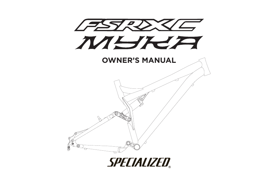 Specialized Myka User Manual | 18 pages