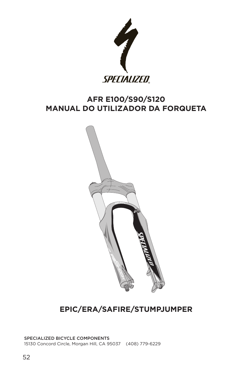 Specialized AFR E100 User Manual | Page 52 / 84