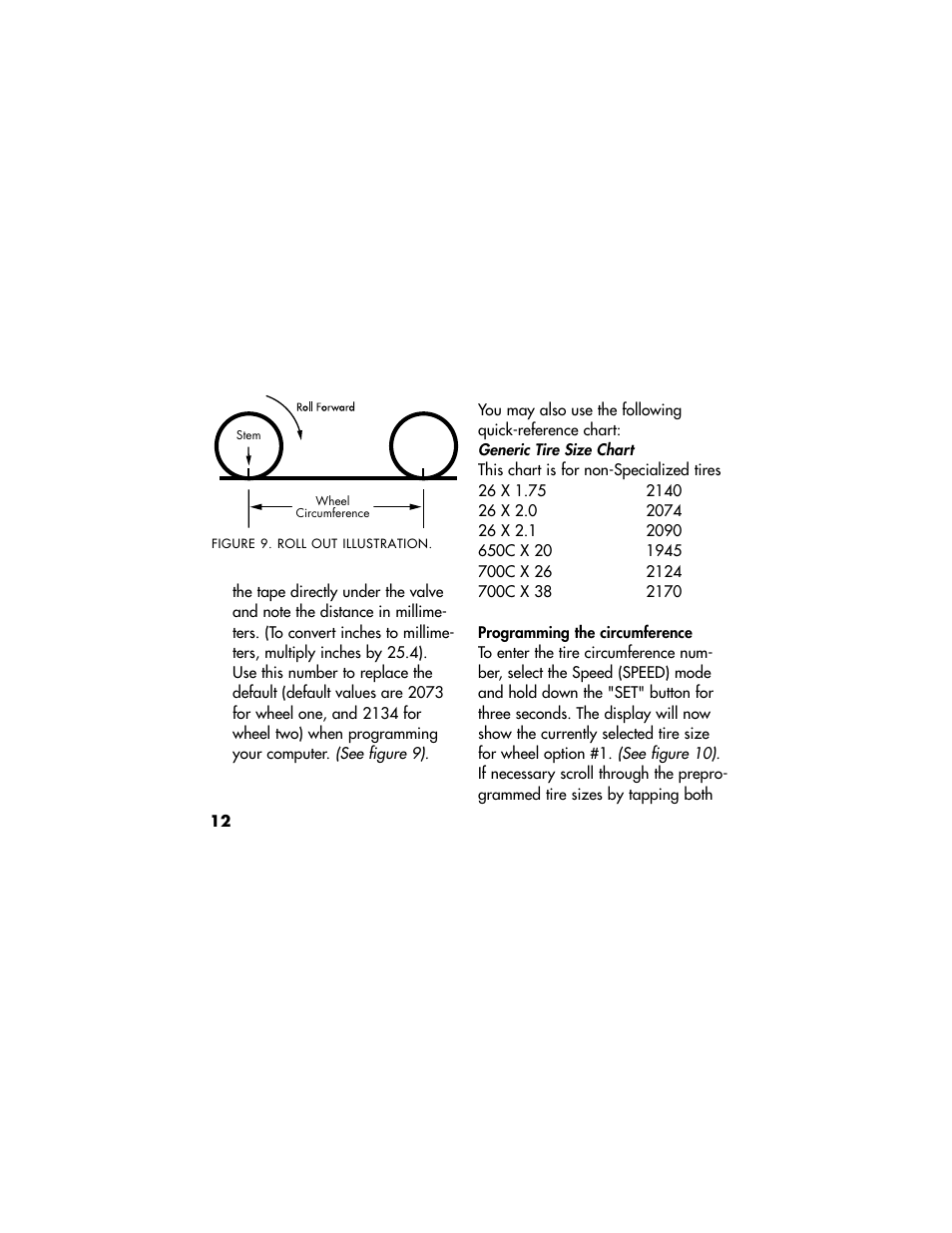 Specialized Speedzone Sport CR2032 User Manual | Page 12 / 22