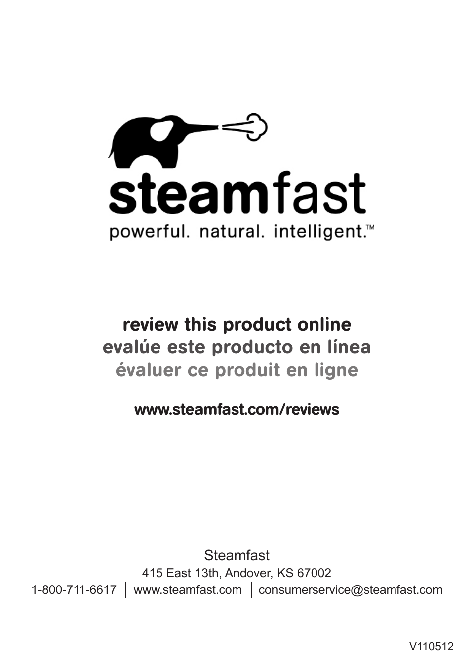 Steamfast SF-407 User Manual | Page 16 / 16