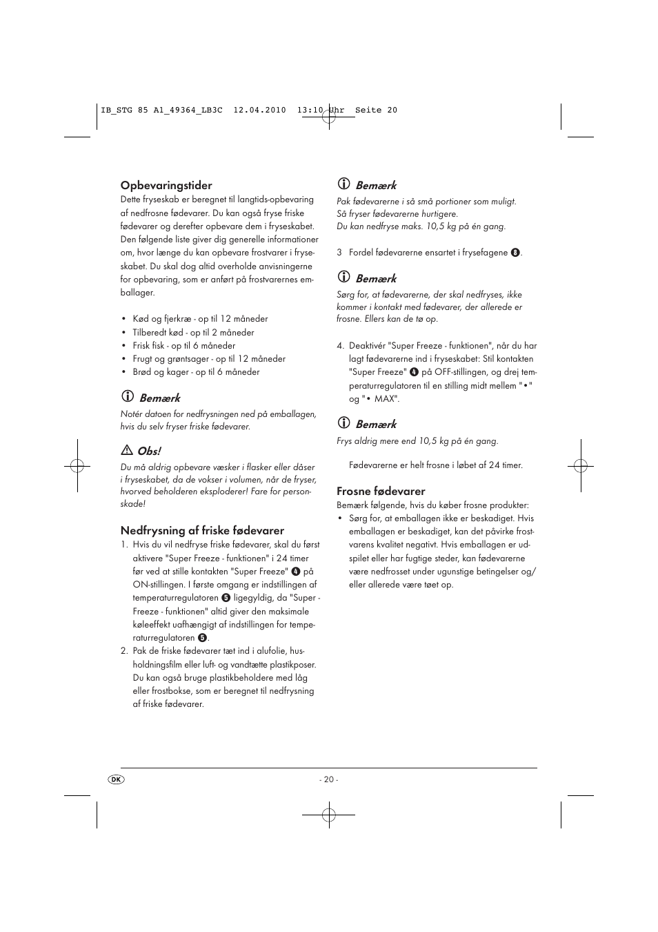 Silvercrest STG 85 User Manual | Page 22 / 29