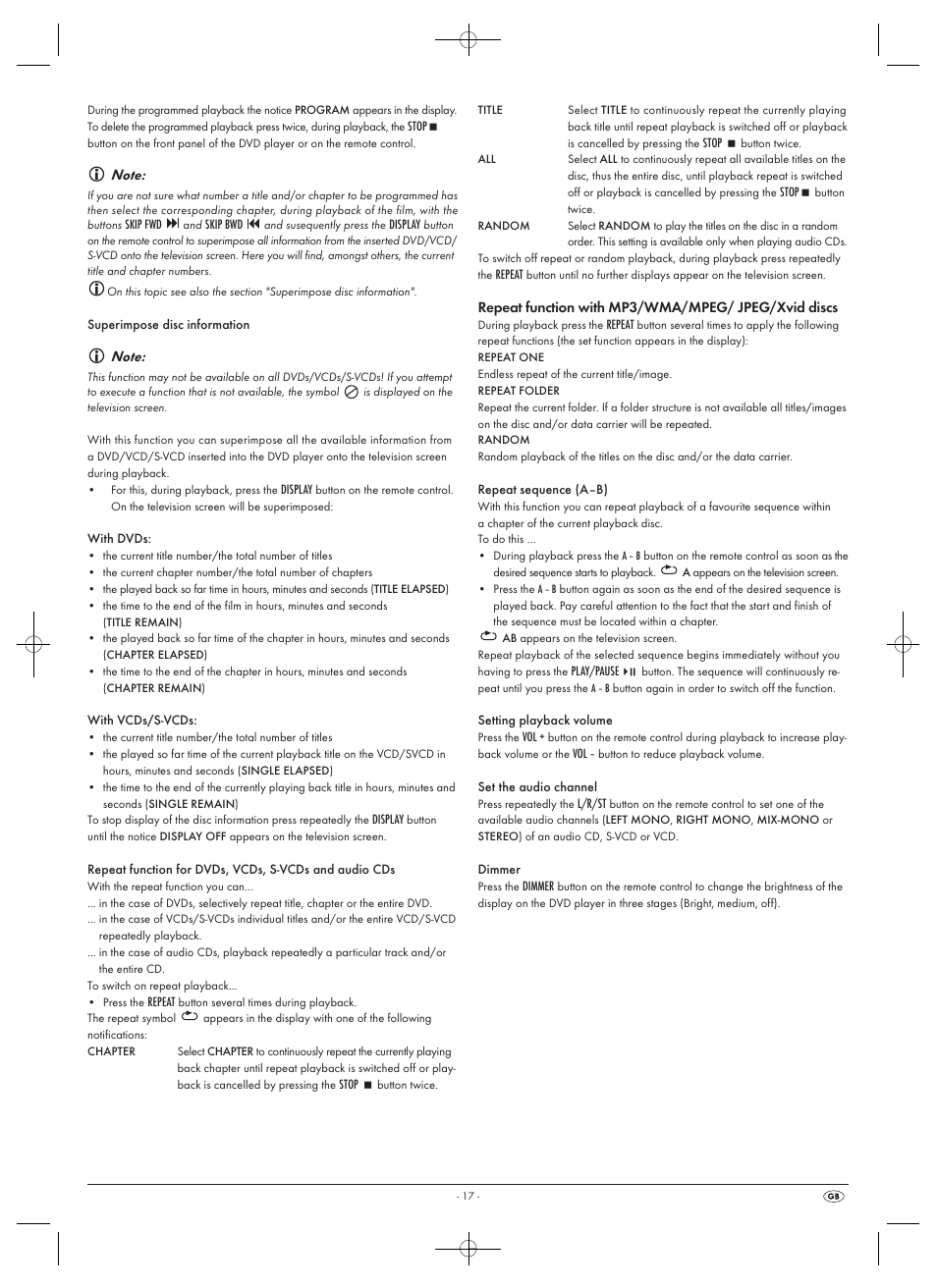 Silvercrest SHDP 5.1 A1 User Manual | Page 19 / 26