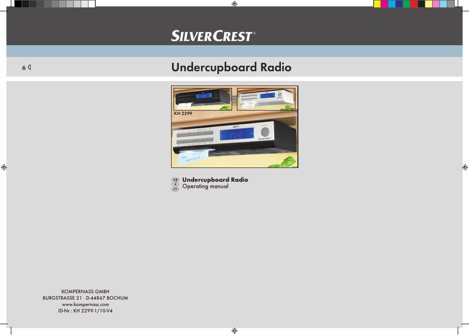 Silvercrest KH 2299 User Manual | 22 pages