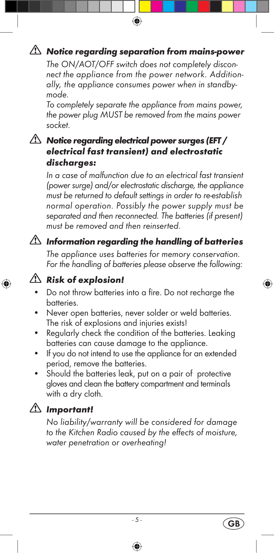 Silvercrest KH 2299 User Manual | Page 7 / 22
