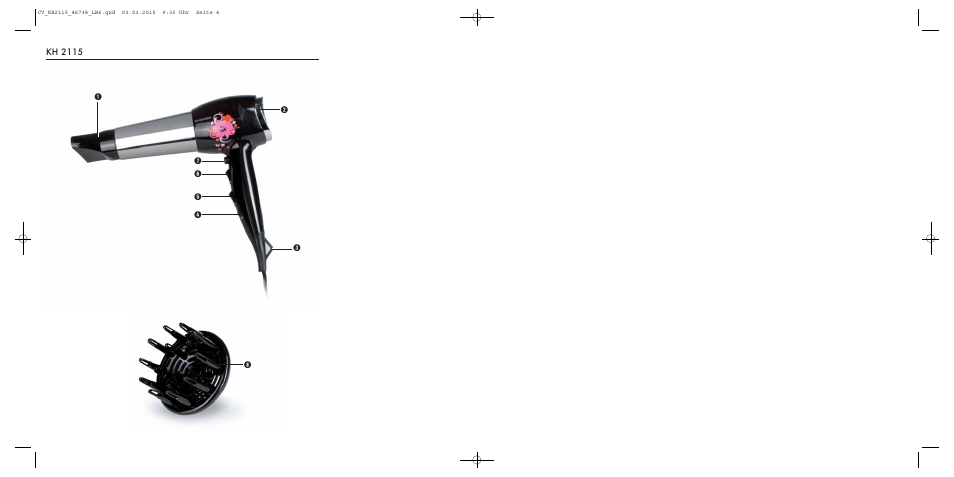Kh 2115 | Silvercrest KH 2115 User Manual | Page 2 / 8