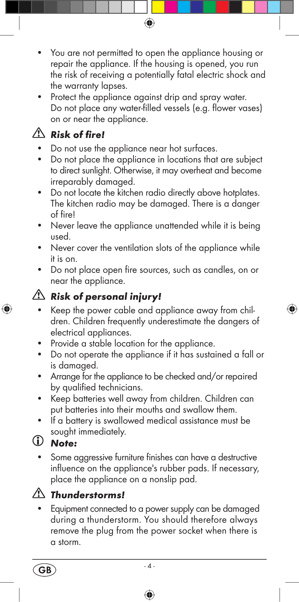 Silvercrest KH 2396 User Manual | Page 6 / 18