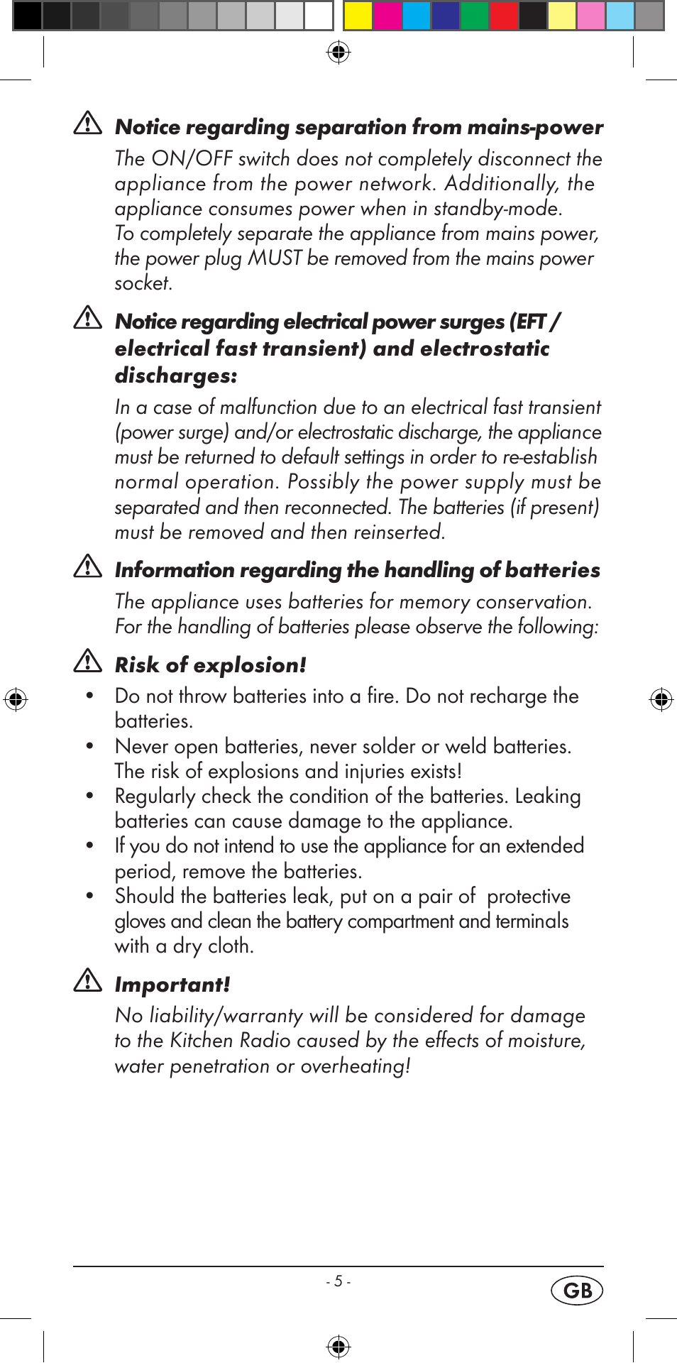 Silvercrest KH 2396 User Manual | Page 7 / 18