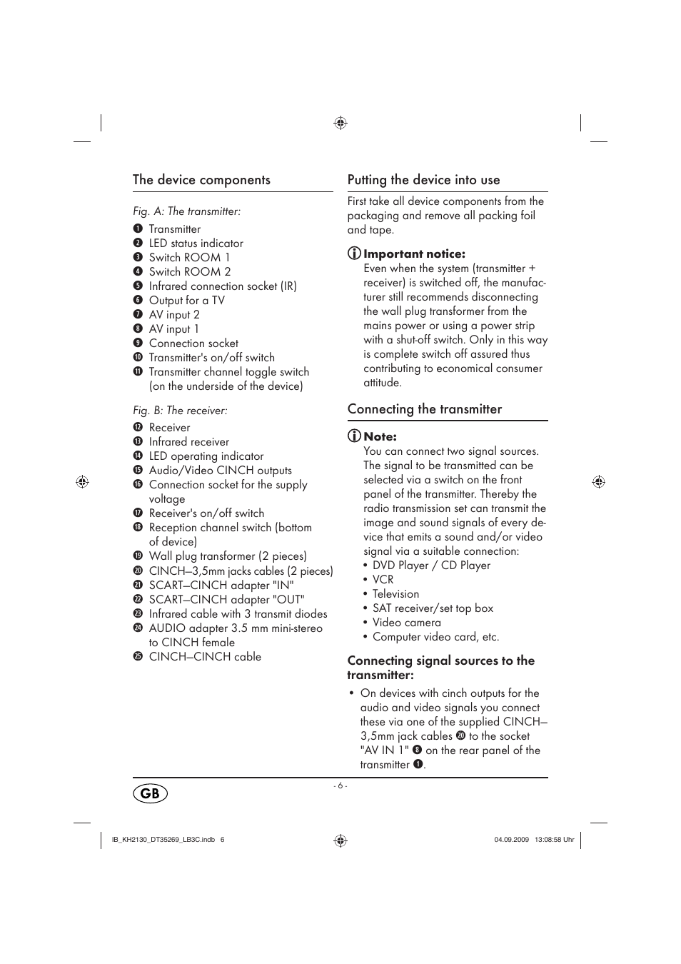Silvercrest KH 2130 User Manual | Page 8 / 25