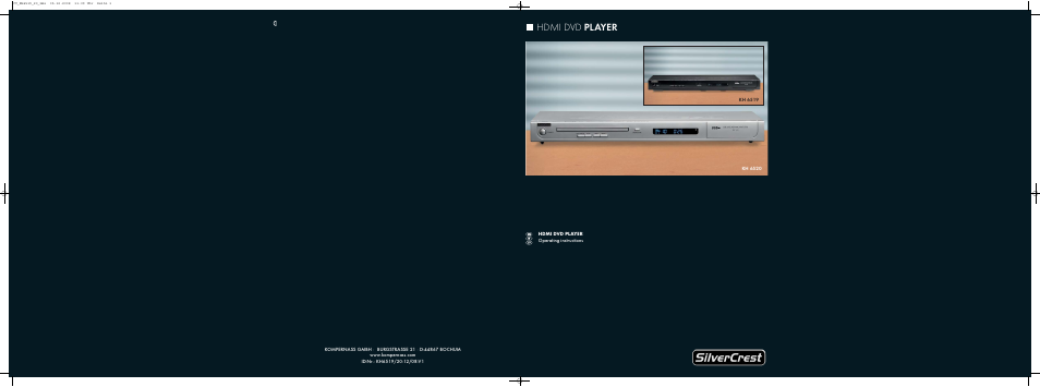 Silvercrest KH6519 User Manual | 30 pages