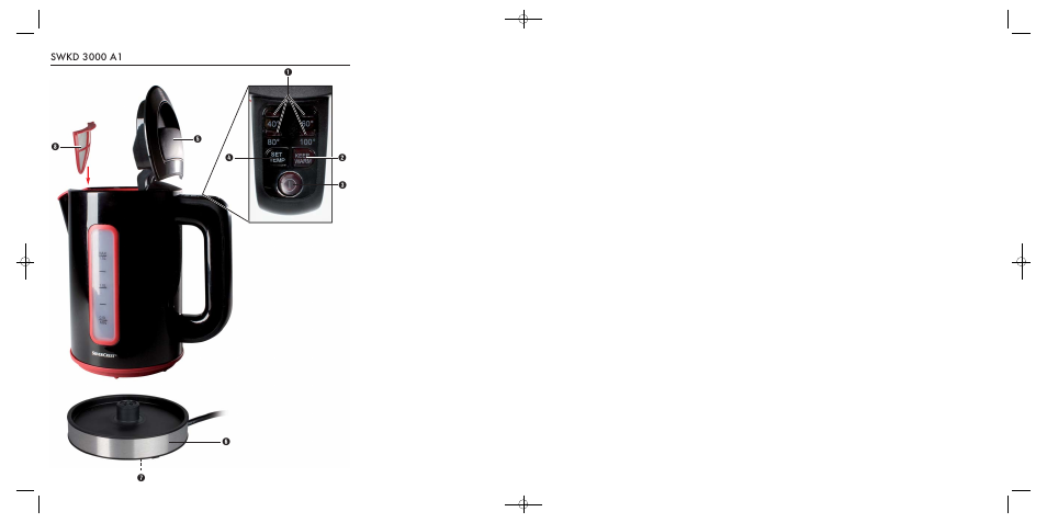 Silvercrest SWKD 3000 A16 User Manual | Page 2 / 10
