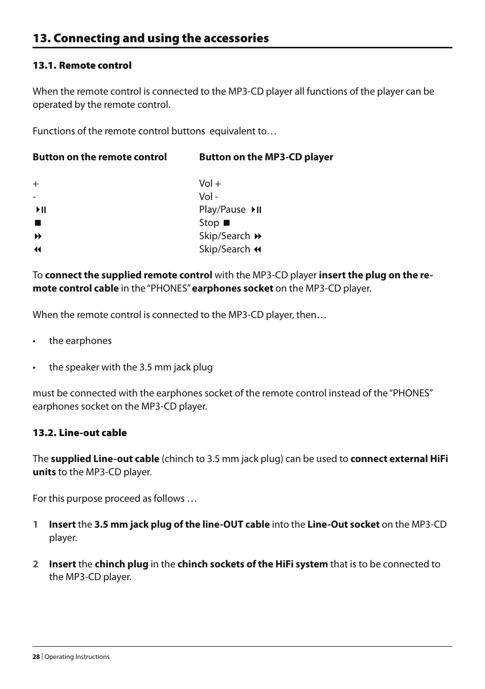 Connecting and using the accessories | Silvercrest KH 2278 User Manual | Page 26 / 30