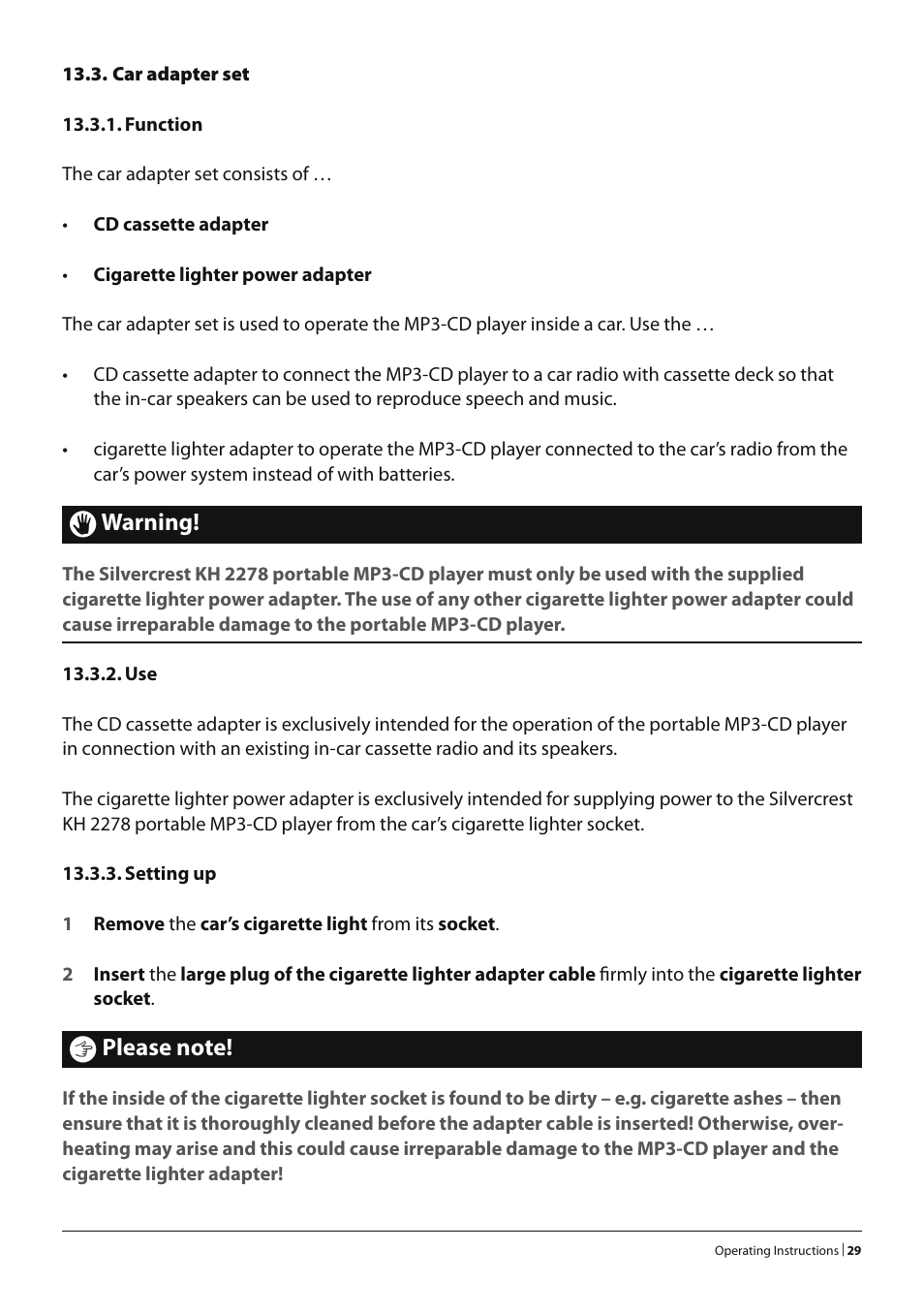 Silvercrest KH 2278 User Manual | Page 27 / 30