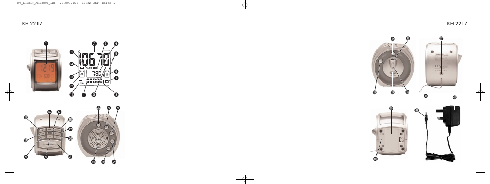 Silvercrest KH2217 User Manual | Page 2 / 28
