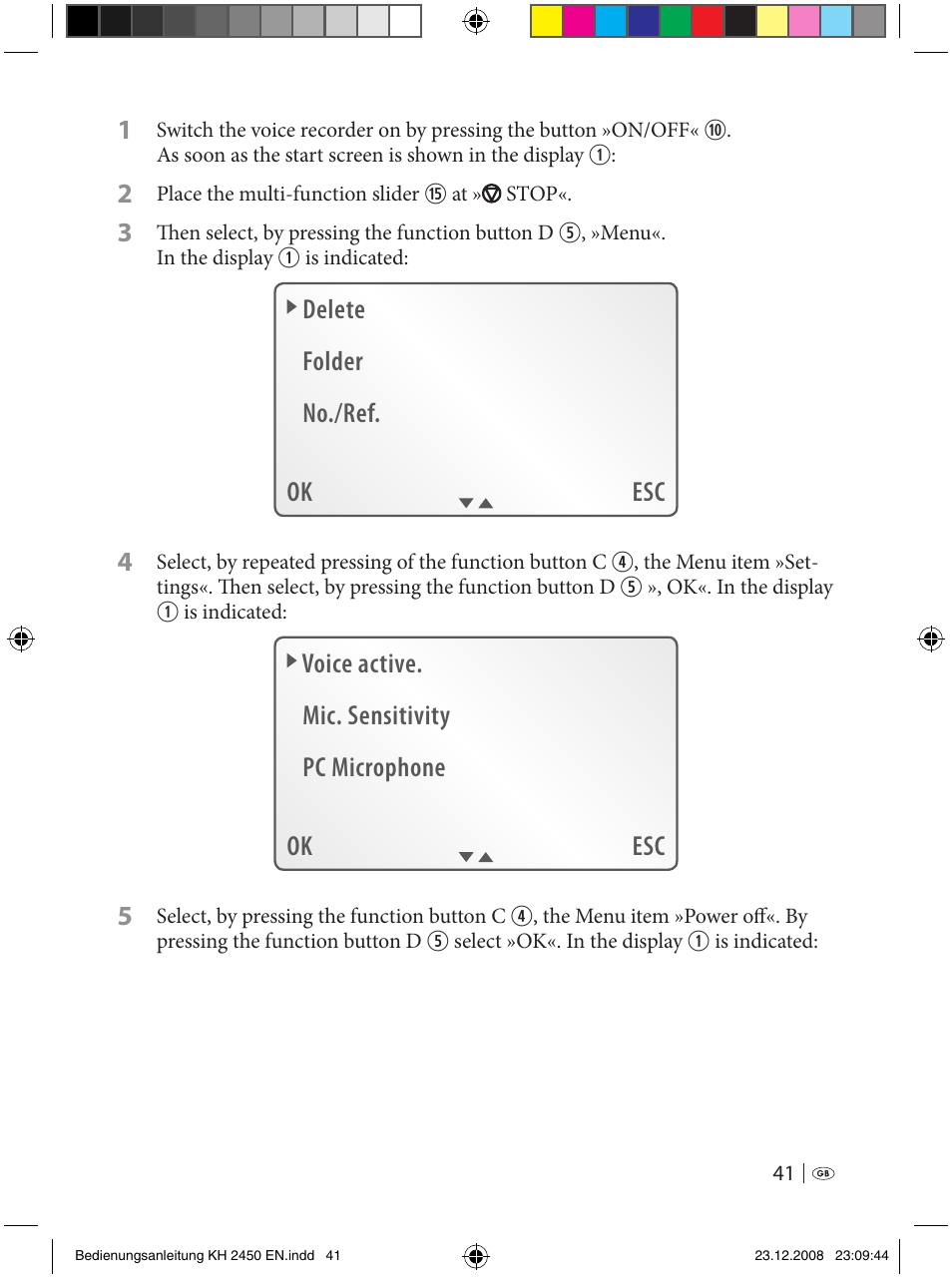 Silvercrest KH 2450 User Manual | Page 39 / 74