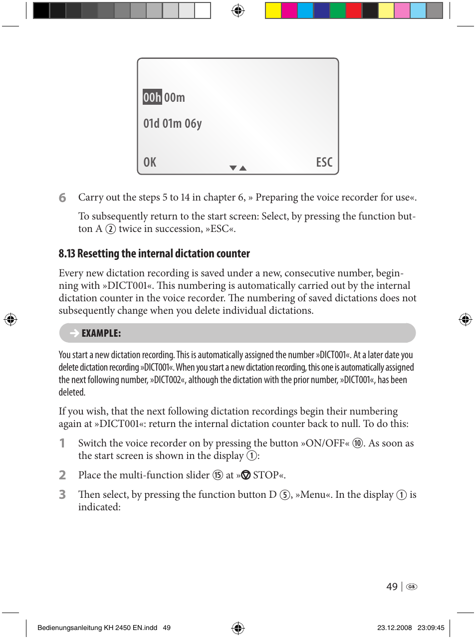 Silvercrest KH 2450 User Manual | Page 47 / 74