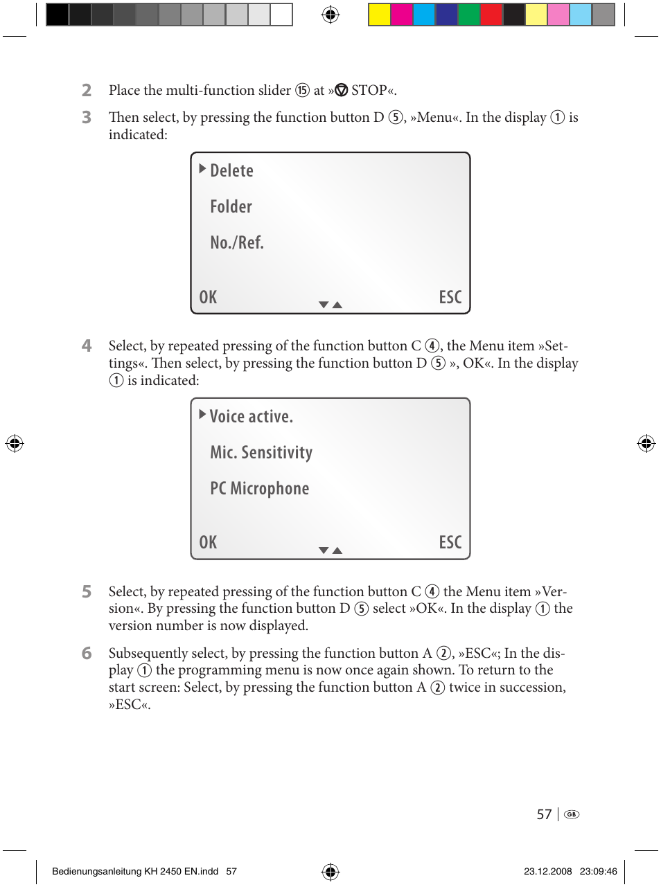 Silvercrest KH 2450 User Manual | Page 55 / 74