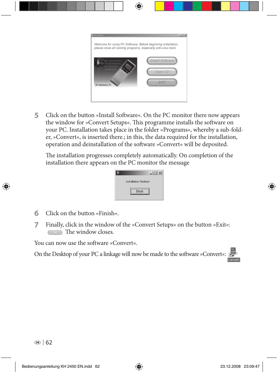 Silvercrest KH 2450 User Manual | Page 60 / 74