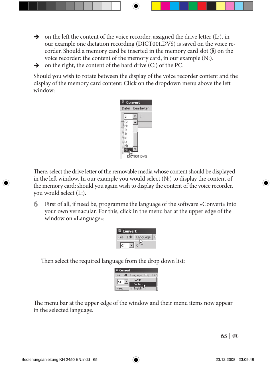 Silvercrest KH 2450 User Manual | Page 63 / 74