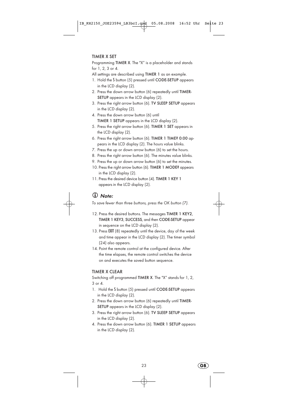 Silvercrest KH2150 User Manual | Page 25 / 38