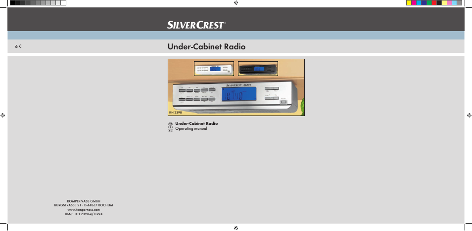 Silvercrest KH 2398 User Manual | 14 pages