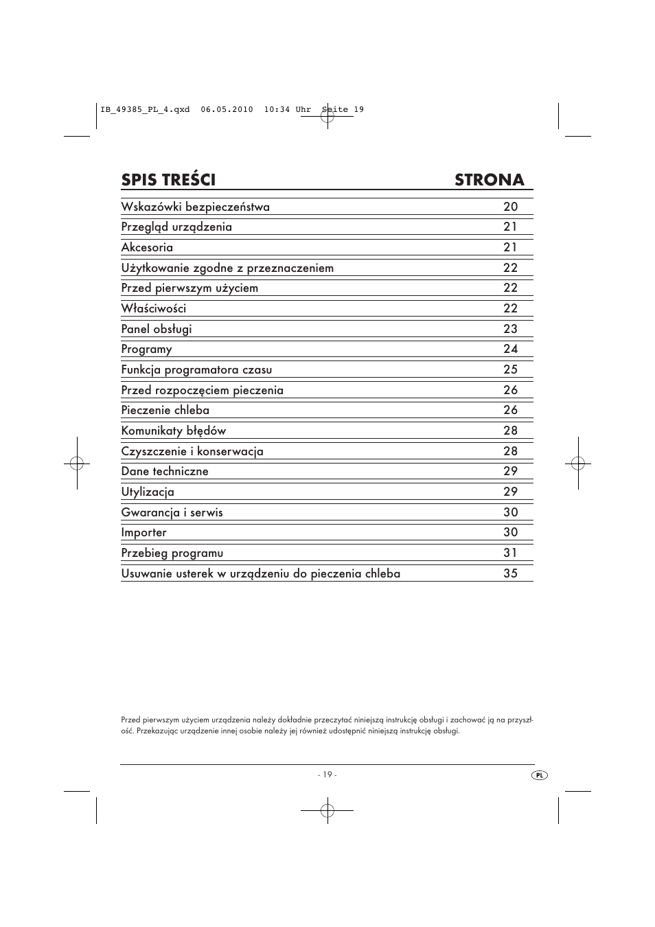 Silvercrest SBB850EDSA1-02/10-V3 User Manual | Page 21 / 243