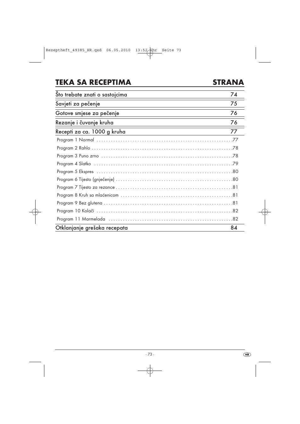 Rh_hr_4, Teka sa receptima strana | Silvercrest SBB850EDSA1-02/10-V3 User Manual | Page 220 / 243