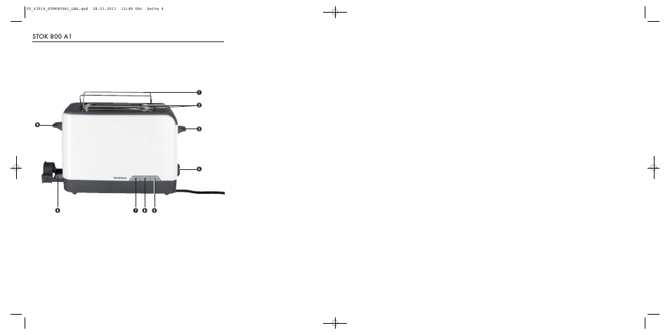 Stok 800 a1 | Silvercrest STOK 800 A1 User Manual | Page 2 / 8