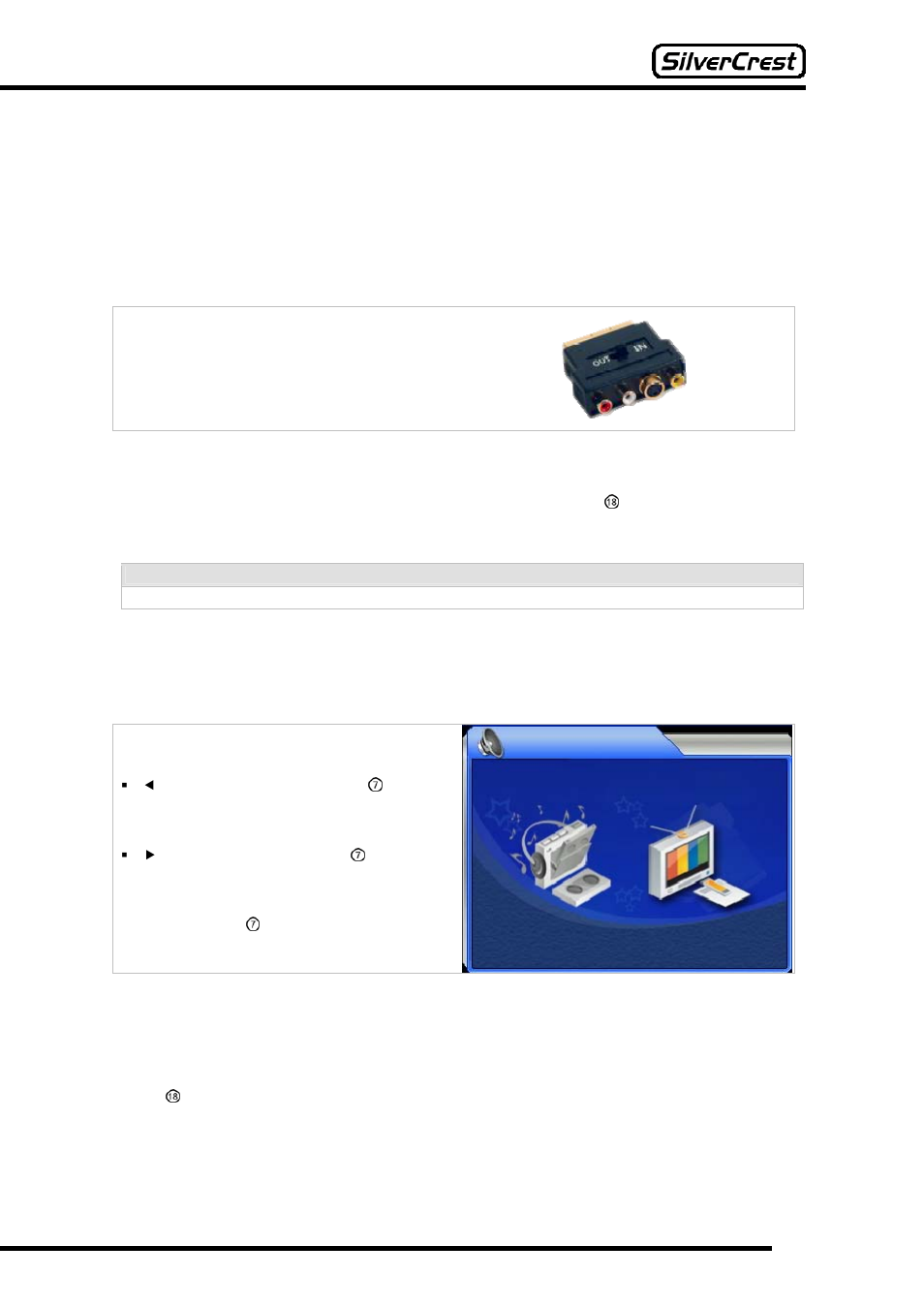 19 output to an av device | Silvercrest DV-767 User Manual | Page 33 / 50
