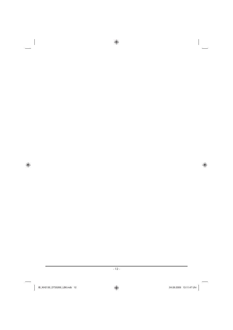Silvercrest KH 2130-06/09-V3 User Manual | Page 14 / 14