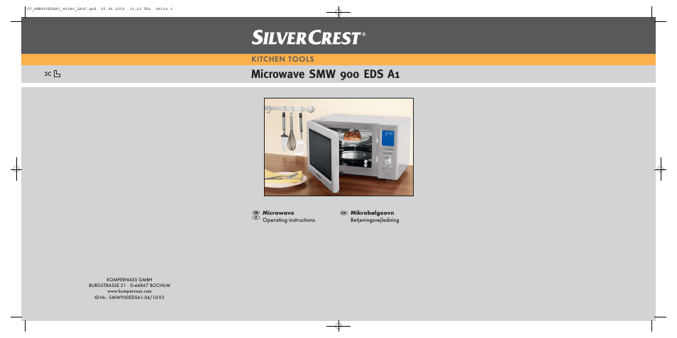 Silvercrest SMW 900 EDS A13C User Manual | 50 pages