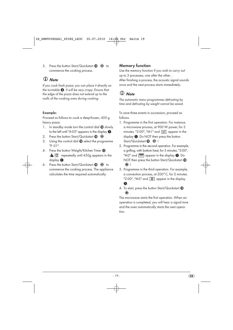 Silvercrest SMW 900 EDS A13C User Manual | Page 21 / 50