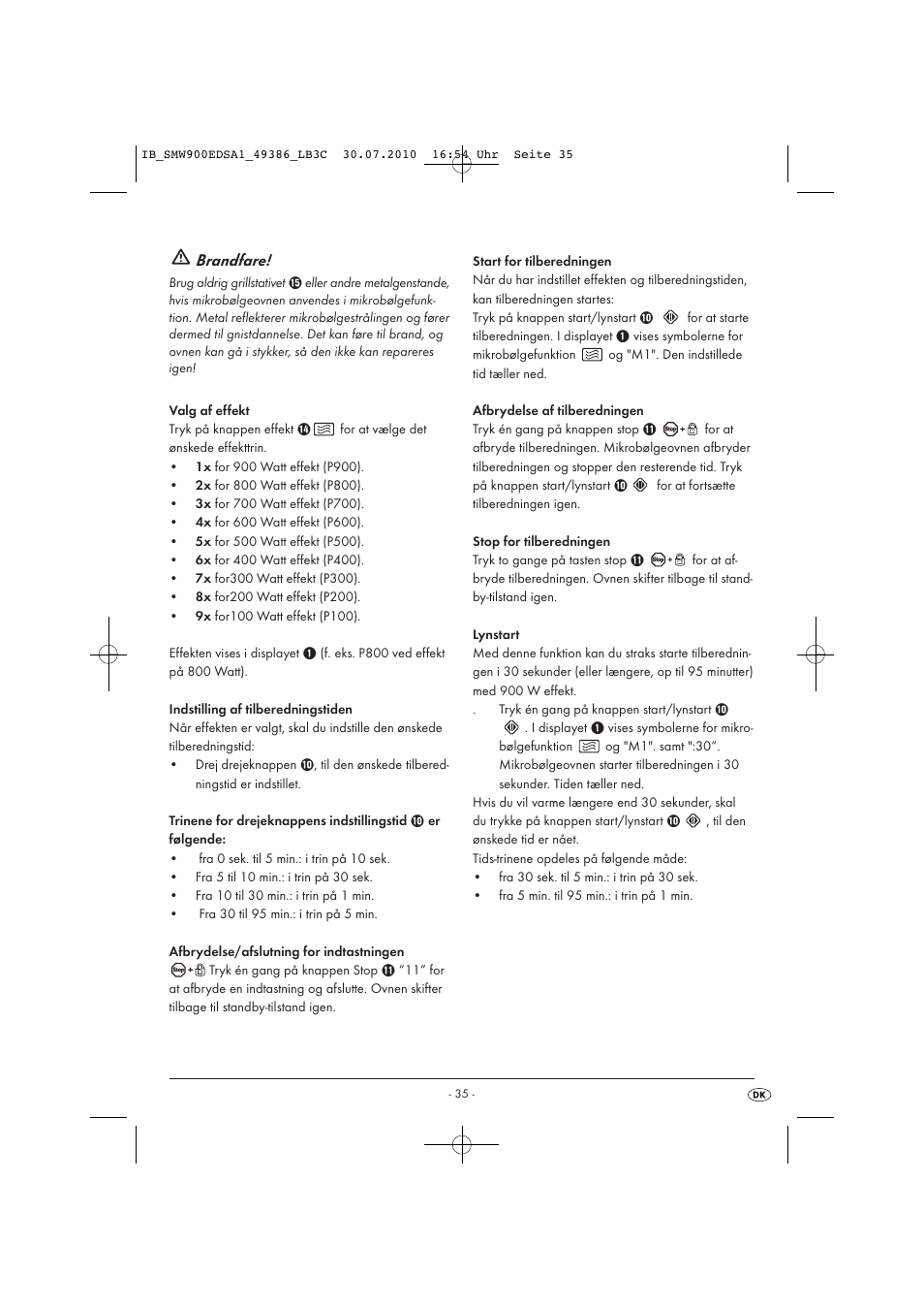 Brandfare | Silvercrest SMW 900 EDS A13C User Manual | Page 37 / 50