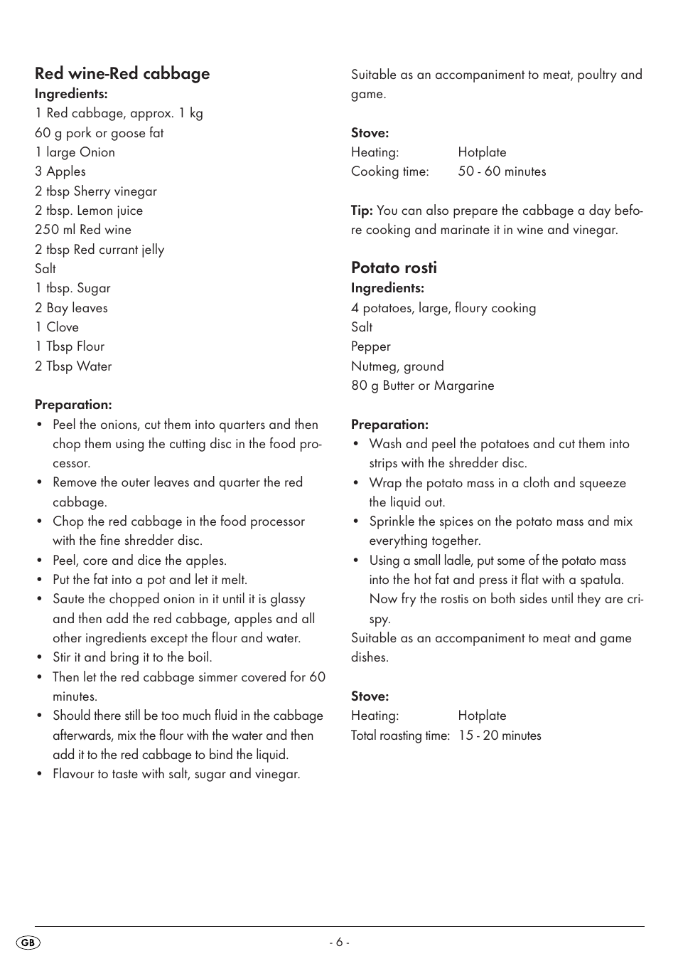 Silvercrest SKM550EDSA1-06/10-V3 User Manual | Page 18 / 23