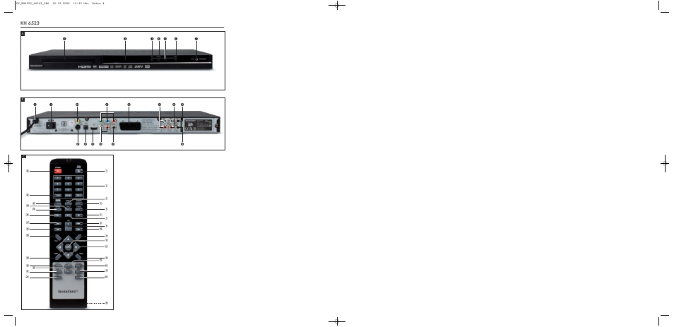 Kh 6523 | Silvercrest KH 6523 User Manual | Page 2 / 26