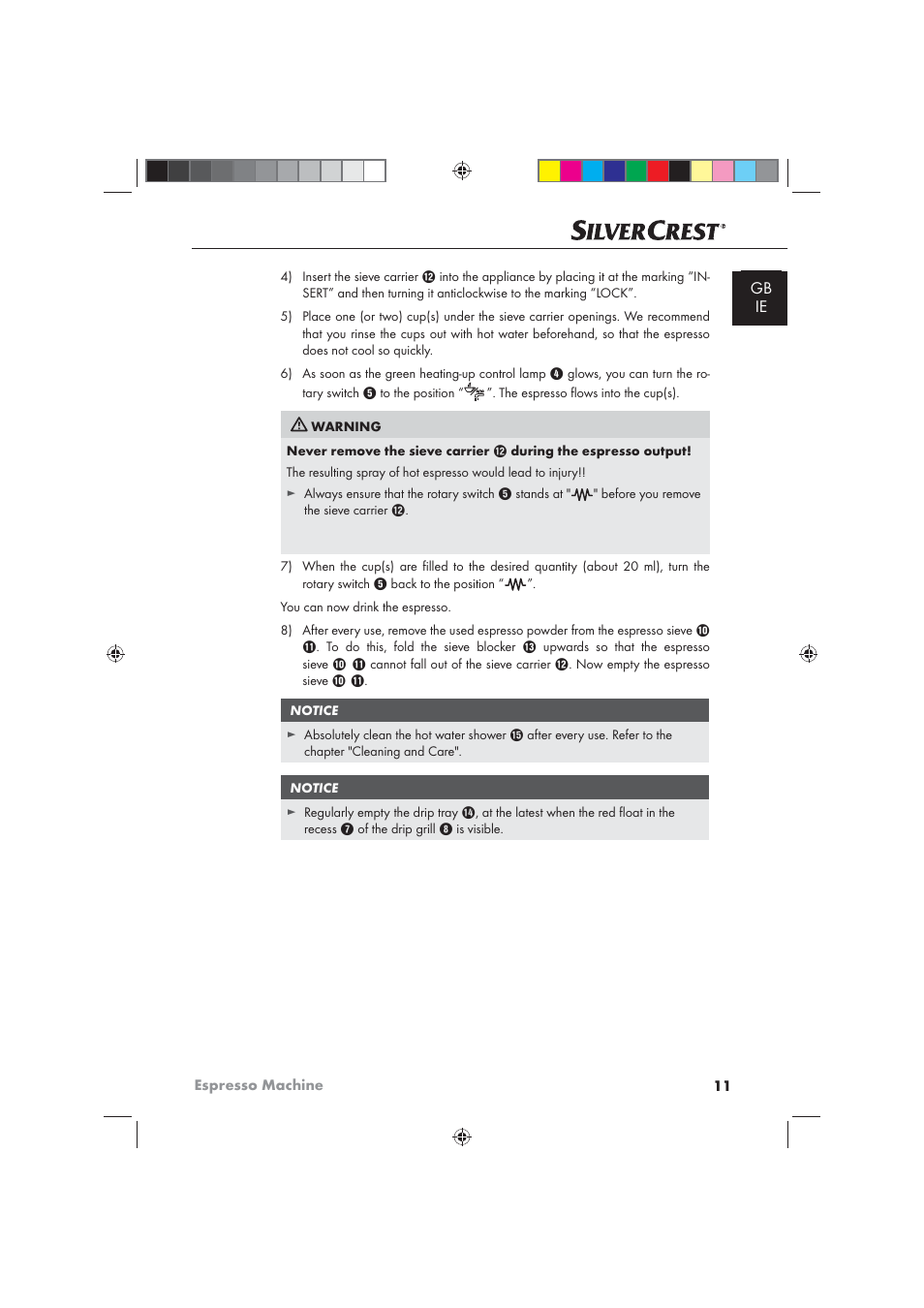Silvercrest SEM 1100 A1 User Manual | Page 13 / 22