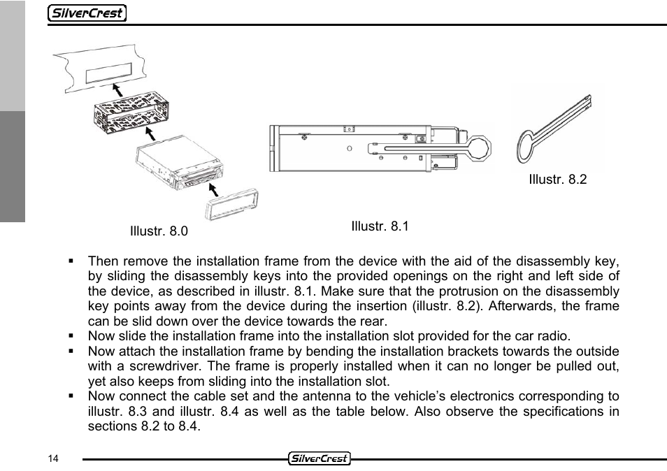 Silvercrest CDV-710 User Manual | Page 14 / 79