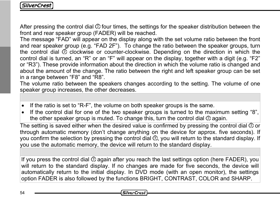 Silvercrest CDV-710 User Manual | Page 54 / 79