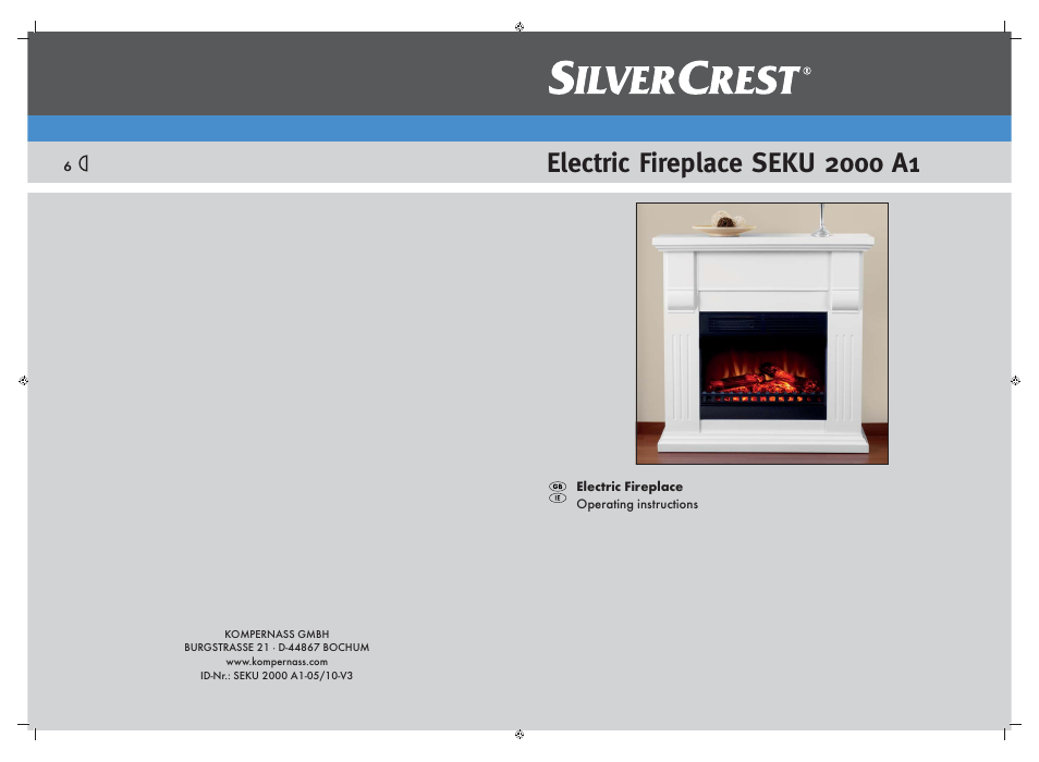 Silvercrest SEKU 2000 A16 User Manual | 19 pages