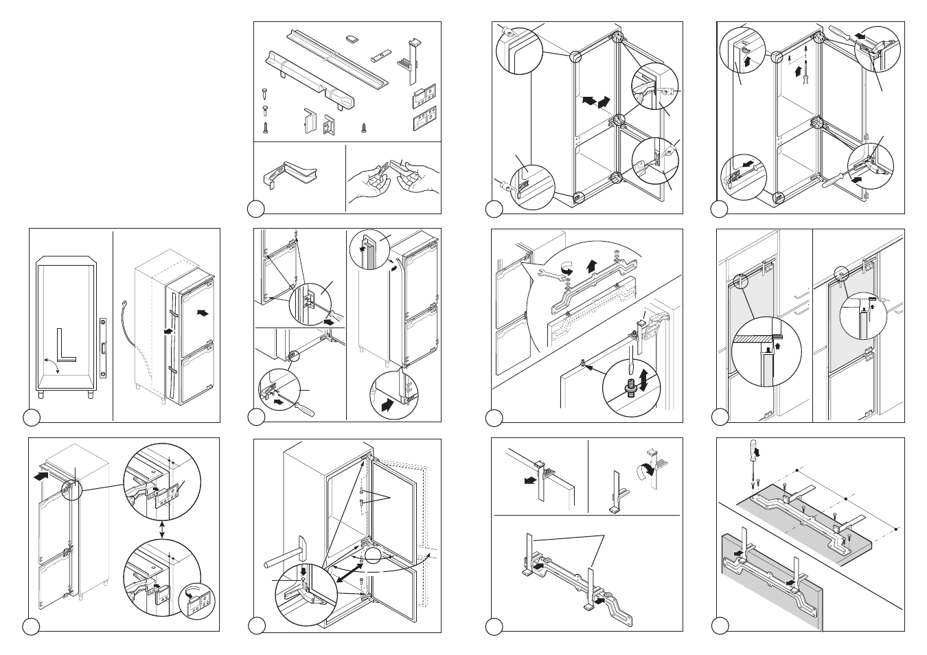 Ba j m 5 4 b, 1a 1b, Ld l | Ab click c, Ab a b, Click c n n | Santoni Shoes C 8 16 41 I User Manual | Page 23 / 28