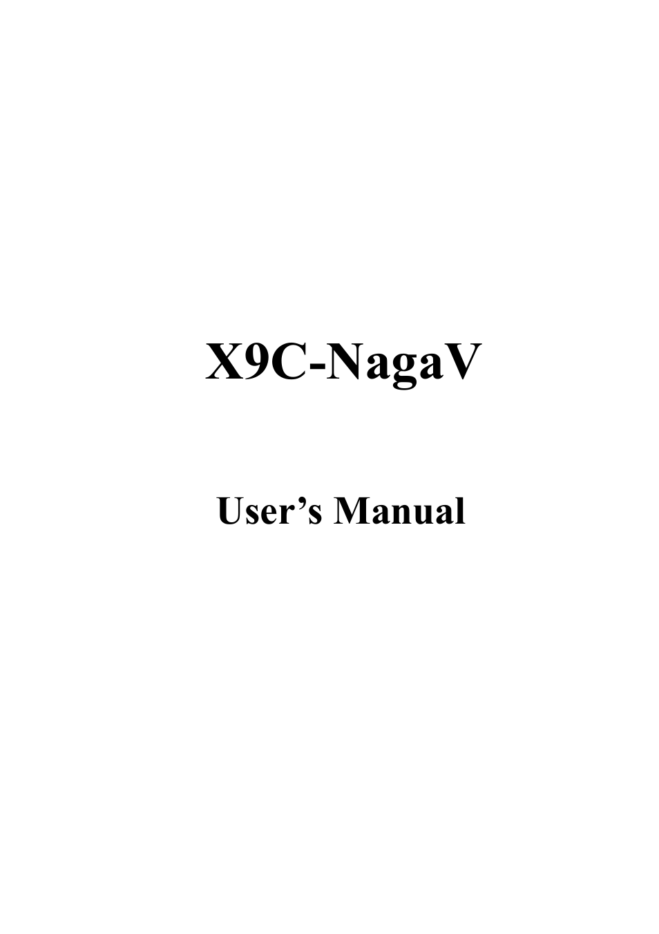 Sceptre Technologies LCD Monitor X9C-NagaV User Manual | 22 pages