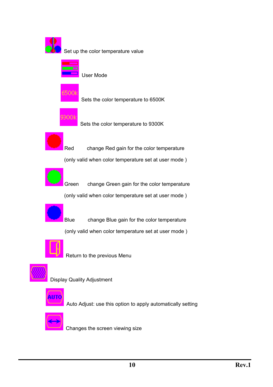 Sceptre Technologies LCD Monitor X9C-NagaV User Manual | Page 14 / 22