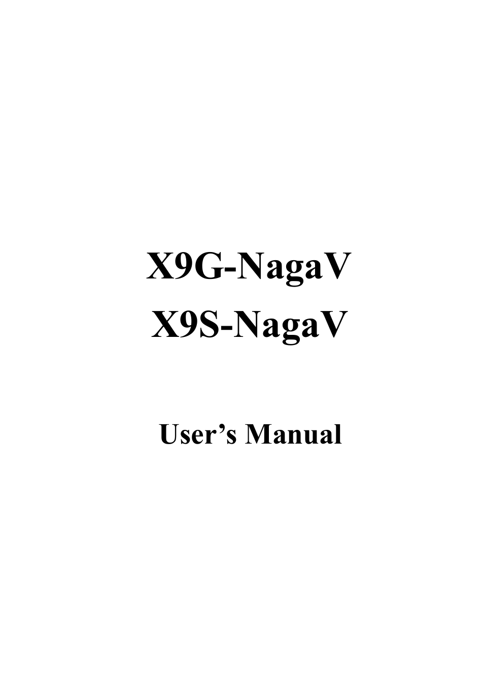 Sceptre Technologies LCD Monitor X9S-NagaV User Manual | 23 pages