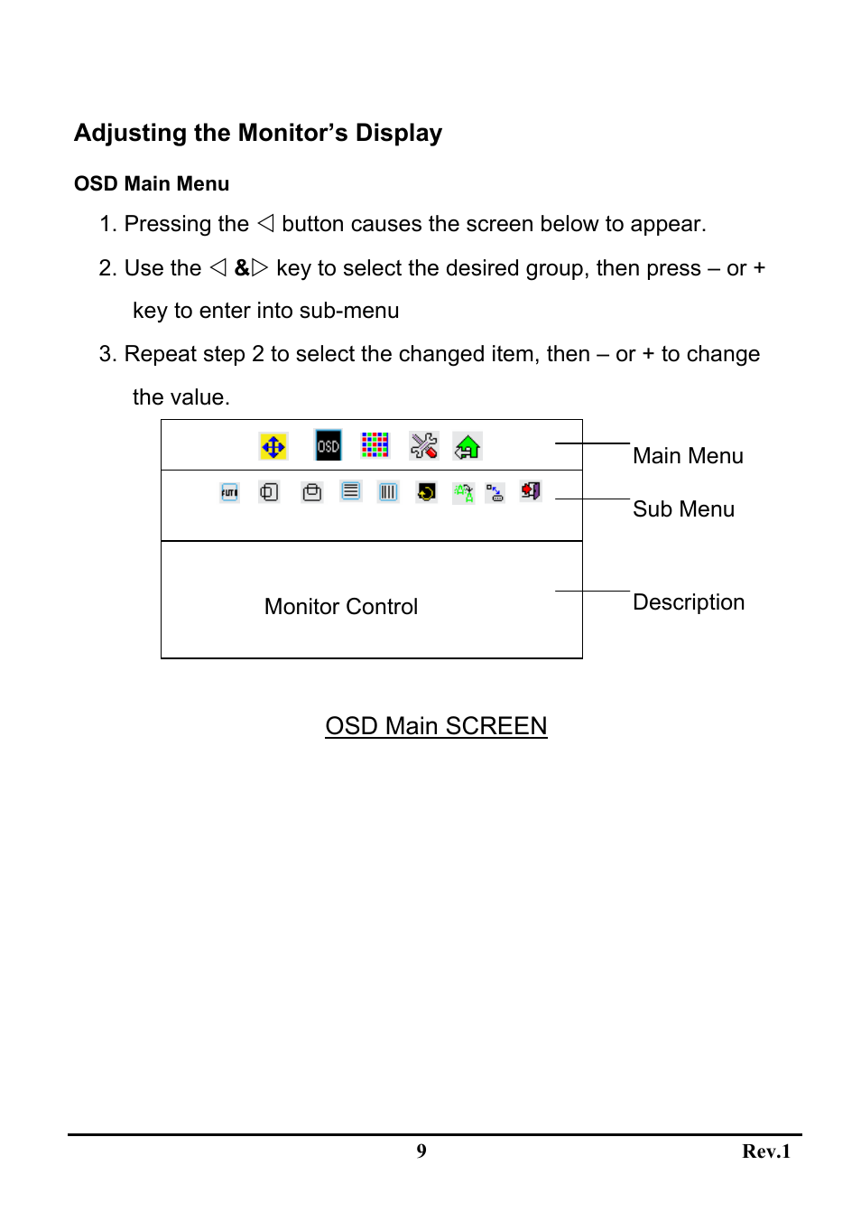 Sceptre Technologies LCD Monitor X9S-NagaV User Manual | Page 13 / 23