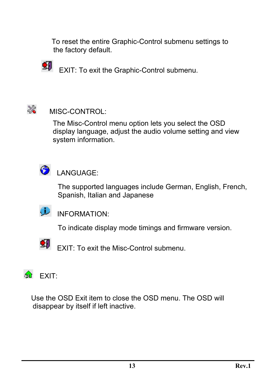 Sceptre Technologies LCD Monitor X9S-NagaV User Manual | Page 17 / 23